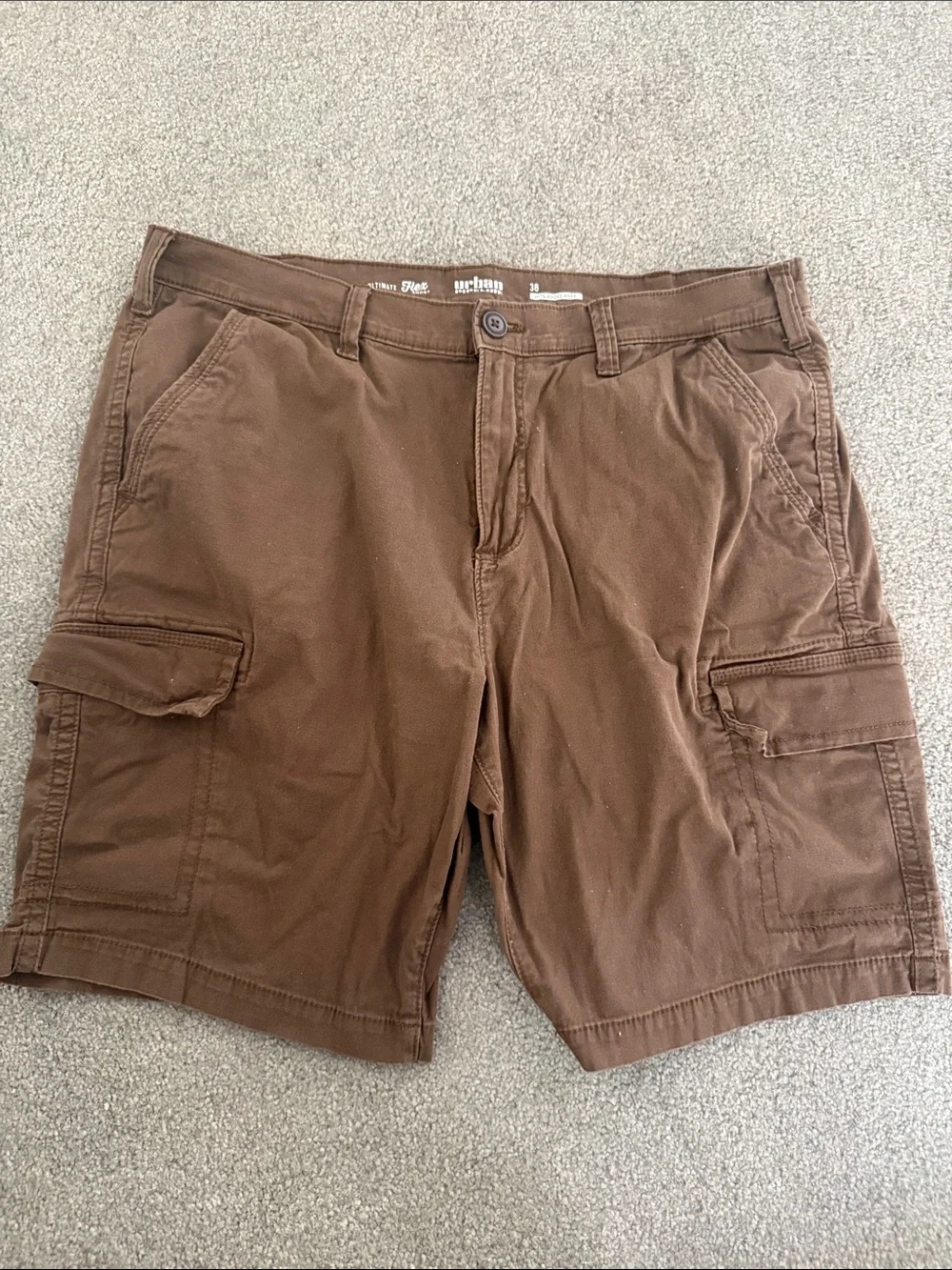 Urban Pipeline Brown Cargo Shorts